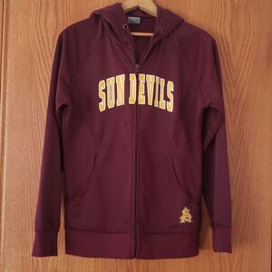 Stadium Athletics Arizona State Sun Devils Hooded Warm-Up Track Jacket S…